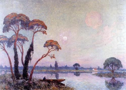 Fishermen by the Banks of the Loire, unknow artist